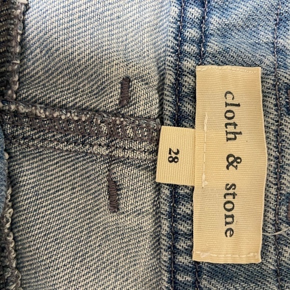 Cloth & Stone Anthropologie Cloth & Stone denim Jean skirt size 28 - Picture 3 of 4
